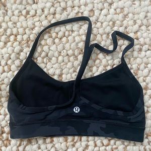 Lululemon Flow Y Camo Sports Bra
